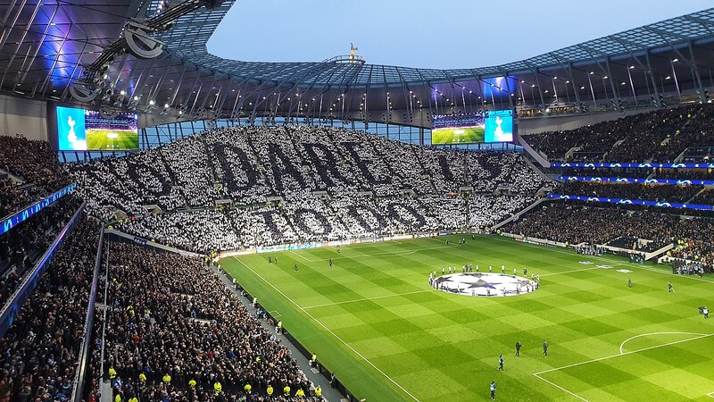 Tottenham Hotspur Stadium là một trong những sân vận động hiện đại bậc nhất châu Âu. 