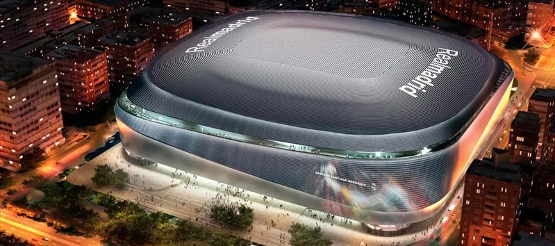 Sân nhà của Real Madrid là Santiago Bernabéu Stadium